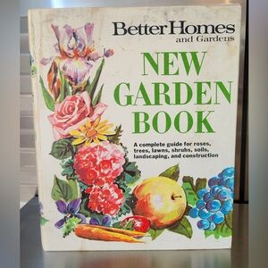 Vintage 1968 Better Homes and Gardens NEW GARDEN BOOK 5 Ring Binder 1st printing